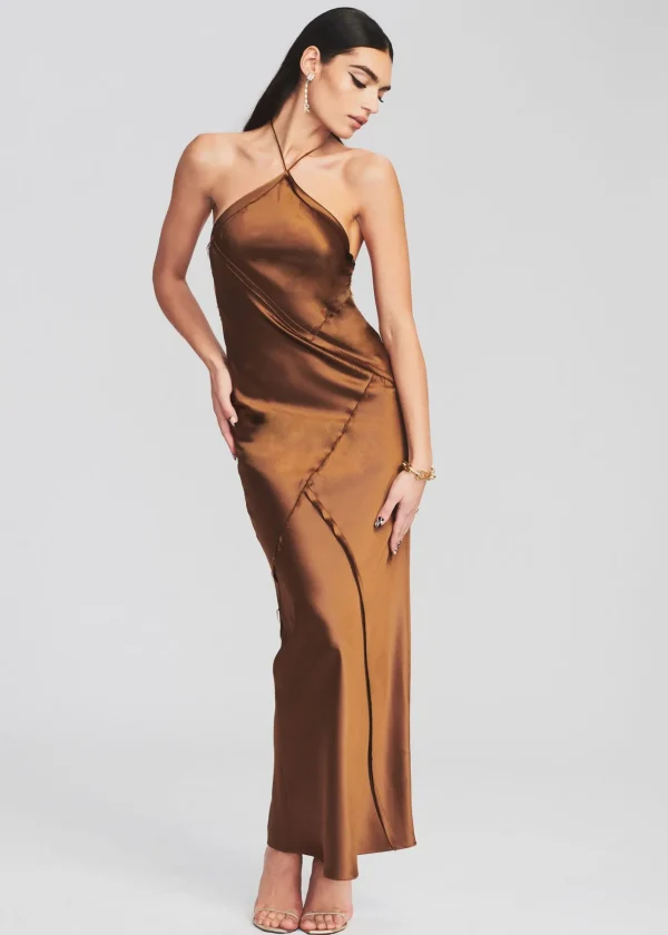 Bridal Party*Retrofete Sylvia Dress Cognac