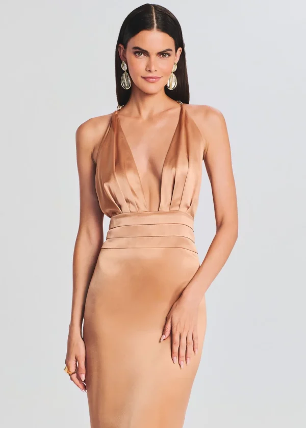 RETROFÊTE*Retrofete Tasha Dress Almond