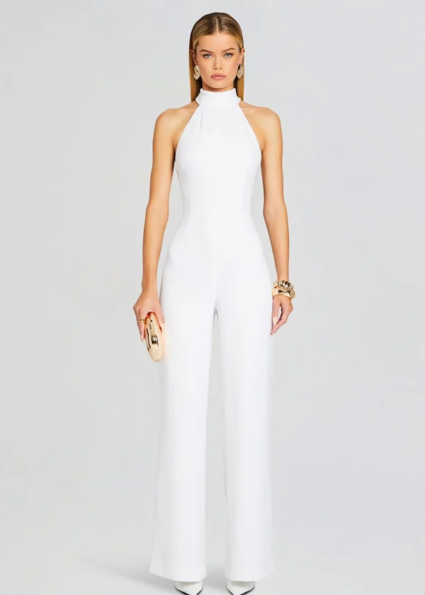 Resort '24*Retrofete Taylor Tie Back Jumpsuit White
