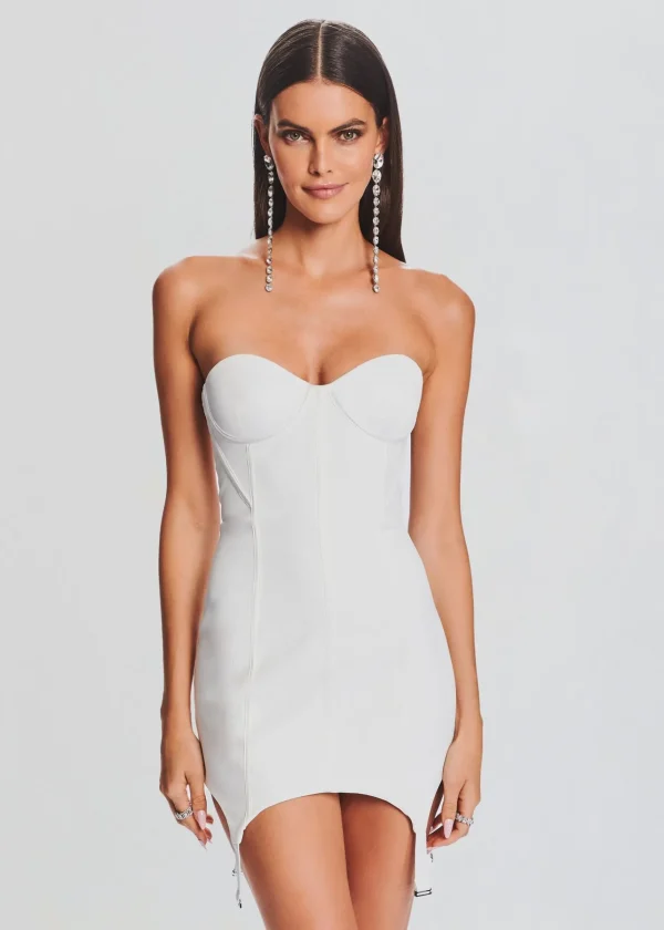 Bachelorette Party*Retrofete Tegan Dress White