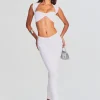 Rehearsal Dinner*Retrofete Tempo Bandage Knit Dress White