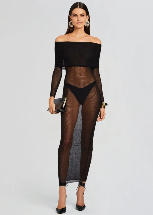 Sheer Bliss*Retrofete Tondra Dress Black