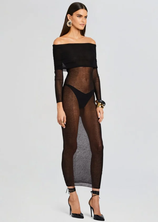 Sheer Bliss*Retrofete Tondra Dress Black