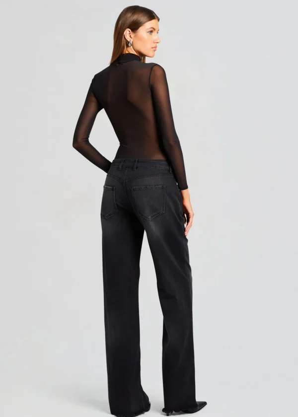 Tops*Retrofete Tonia Bodysuit Black