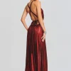 RETROFÊTE*Retrofete Tova Dress Red