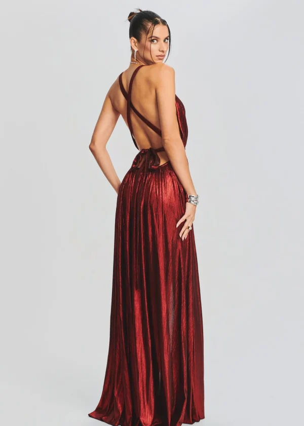 RETROFÊTE*Retrofete Tova Dress Red