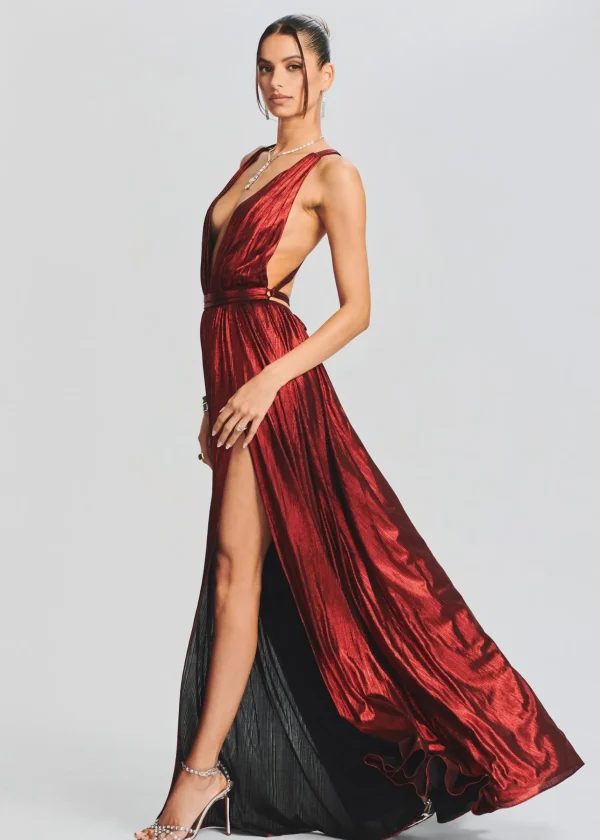 RETROFÊTE*Retrofete Tova Dress Red