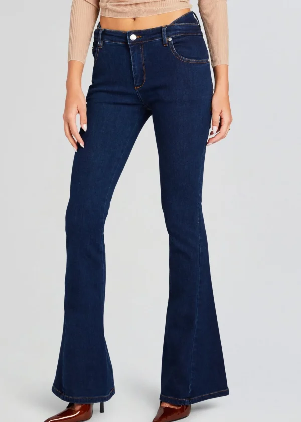 Denim*Retrofete Trisha Flare Pant Deep Sea