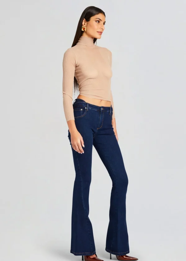 Denim*Retrofete Trisha Flare Pant Deep Sea