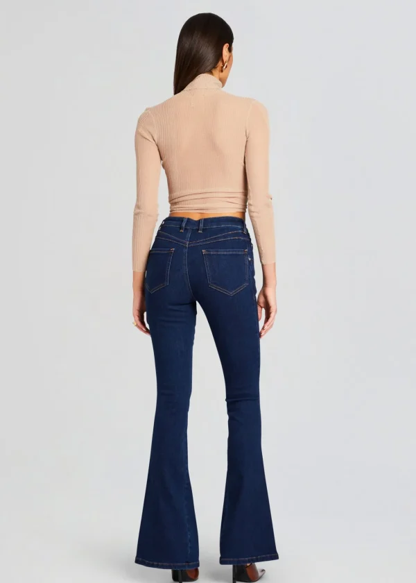 Denim*Retrofete Trisha Flare Pant Deep Sea