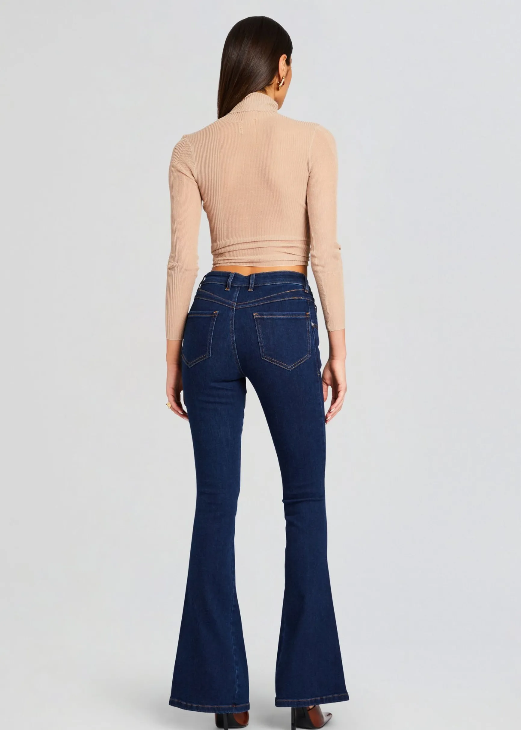 trisha_flare_pant_3.webp Bottoms*Retrofete Trisha Flare Pant Deep Sea