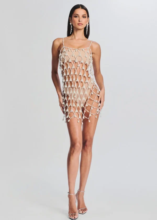 Dresses*Retrofete Tulum Pearl Dress White