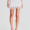 Bridal Shower*Retrofete Valli Skirt White Pearl