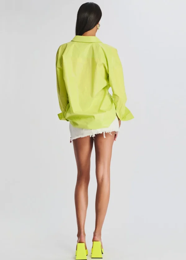 Bachelorette Party*Retrofete Vanessa Denim Mini Skirt White