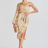 Honeymoon Looks*Retrofete Veena Long Dress Nude