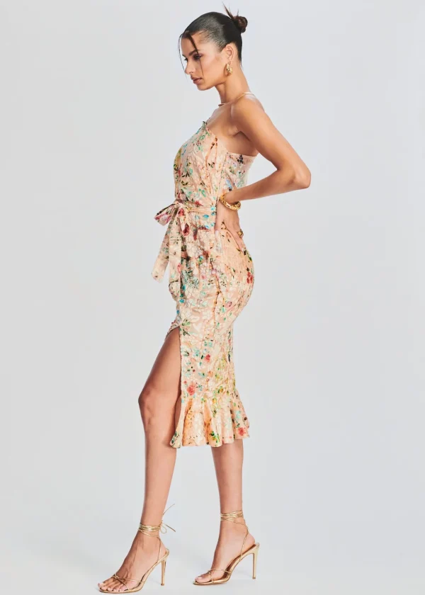 Midi*Retrofete Veena Long Dress Nude