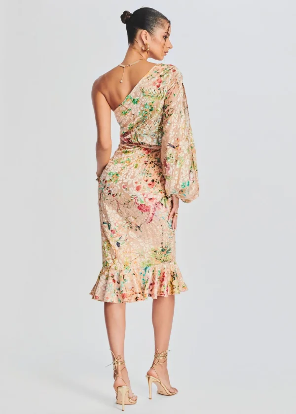 Midi*Retrofete Veena Long Dress Nude