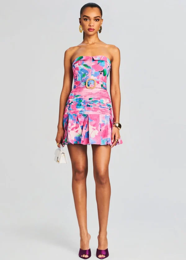 Exclusively Ours*Retrofete Vesa Short Dress Multicolor