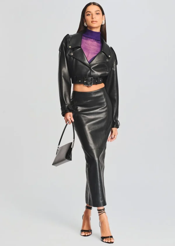 Best Sellers*Retrofete Victoria Leather Jacket Black