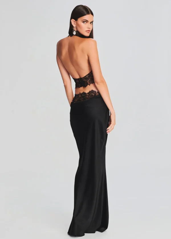 RETROFÊTE*Retrofete Violet Lace Top Black