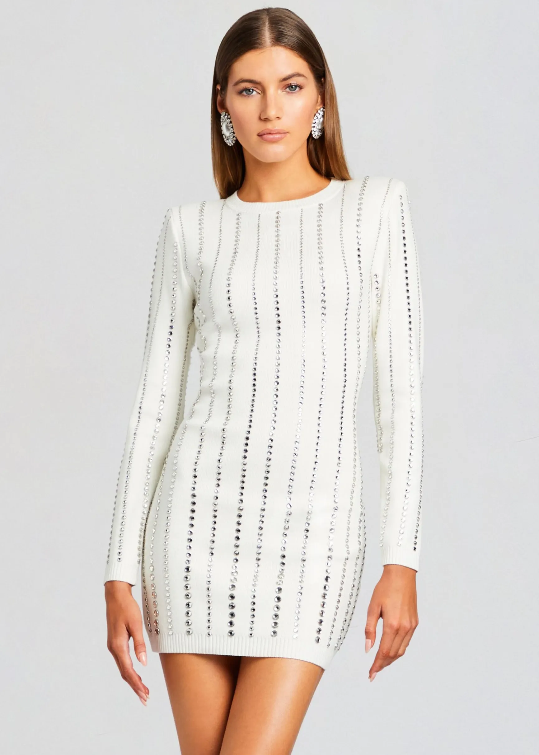virginia_embellished_knit_1-1.webp Rehearsal Dinner*Retrofete Virginia Embellished Knit Dress White