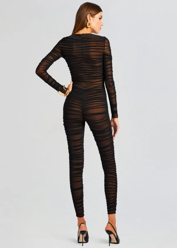 Resort '24*Retrofete Virgo Catsuit Black