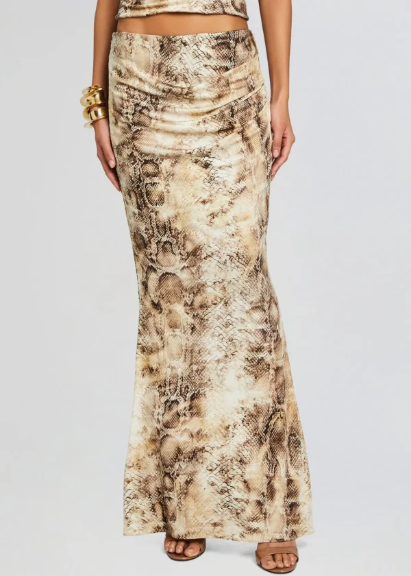 Guest Of*Retrofete Vivienne Skirt Vintage Snake