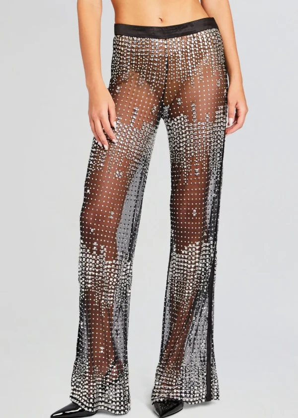 RETROFÊTE*Retrofete Vondra Sequin Pant Black/Silver