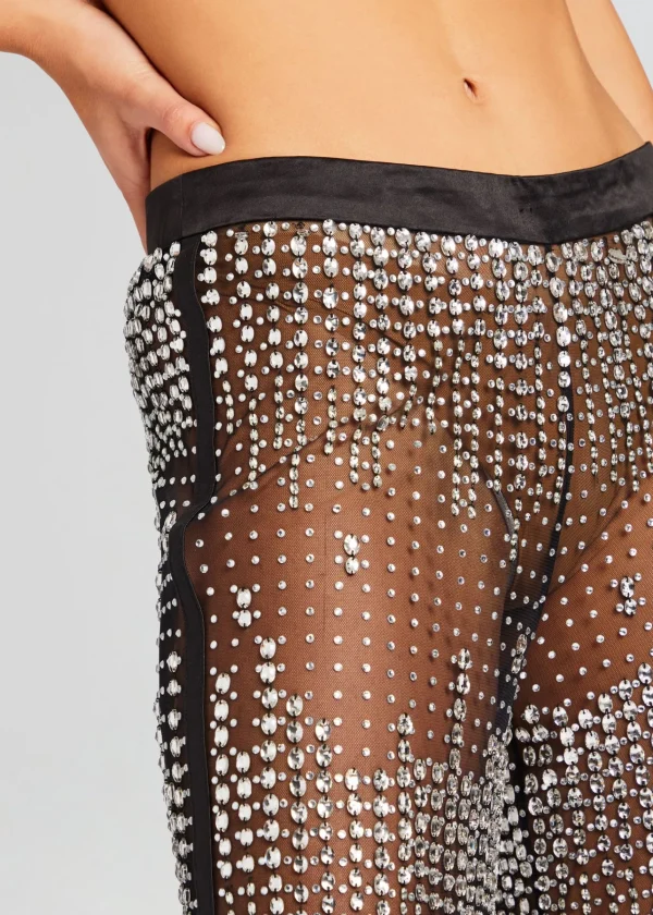 Sheer Bliss*Retrofete Vondra Sequin Pant Black/Silver