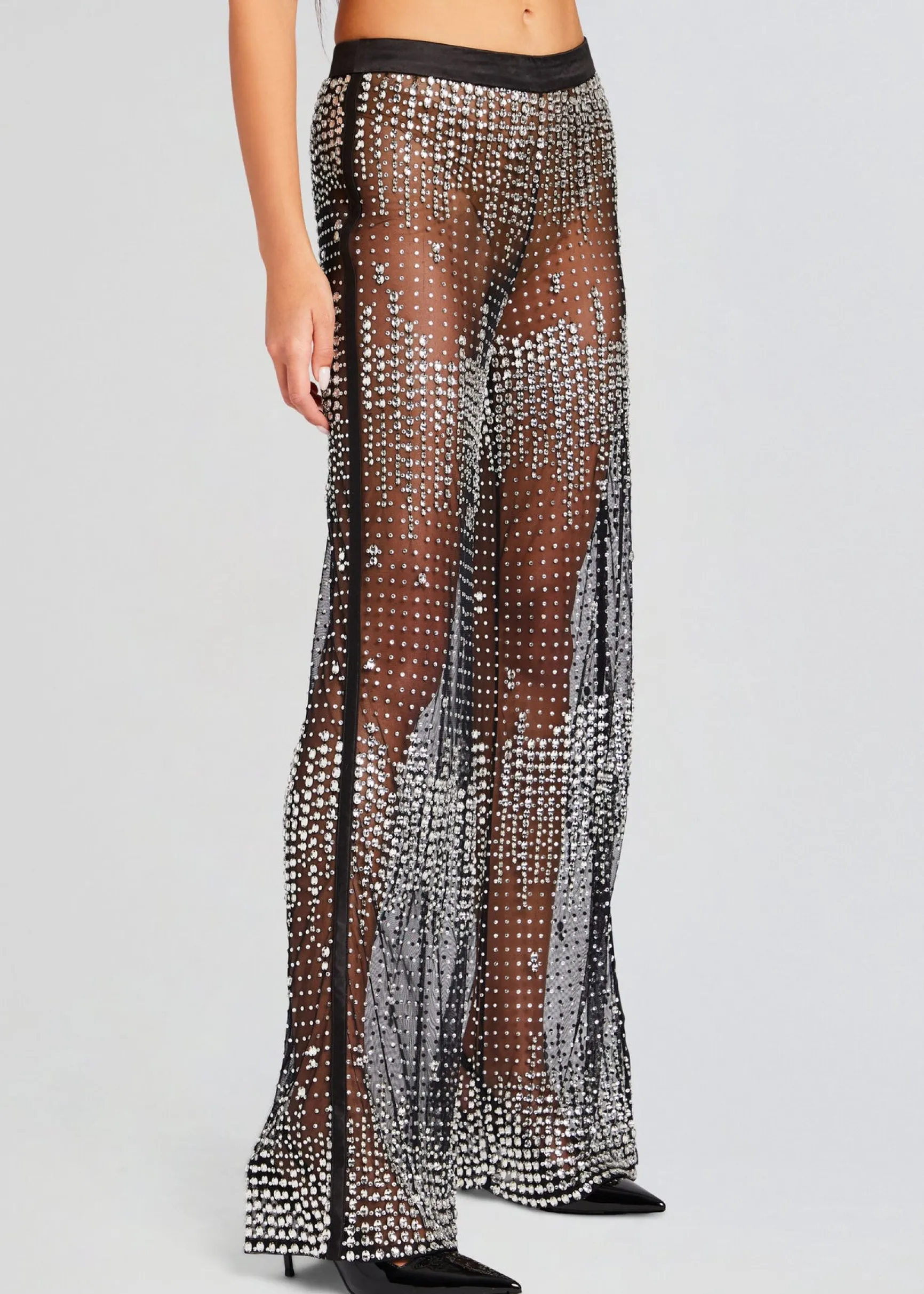 vondra_sequin_pant_2-3.webp RETROFÊTE*Retrofete Vondra Sequin Pant Black/Silver