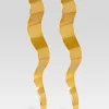 Accessories*Retrofete Wavy Earring Gold