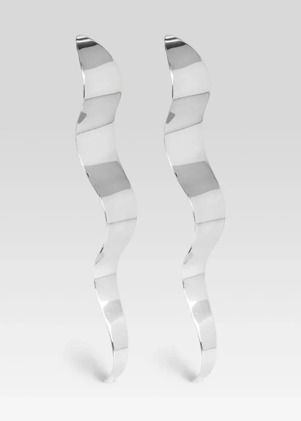Accessories*Retrofete Wavy Earring Silver