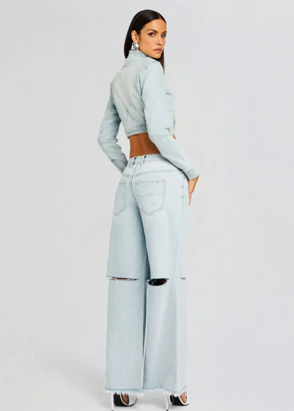 Denim*Retrofete Wrenley Low-Rise Jean Skylight