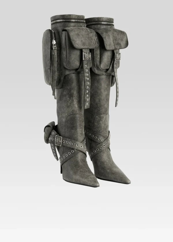RETROFÊTE*Retrofete Yasmine Boot Vintage Black