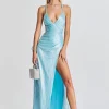 Guest Of*Retrofete Yesi Dress Blue Silver