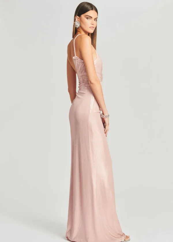 Guest Of*Retrofete Yesi Dress Dusty Pink