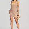 Neutral Moments*Retrofete Yonit Dress Natural