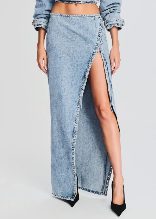 Denim*Retrofete Zahlia Denim Skirt Alani