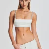 Rehearsal Dinner*Retrofete Zeke Bra White/Crystal