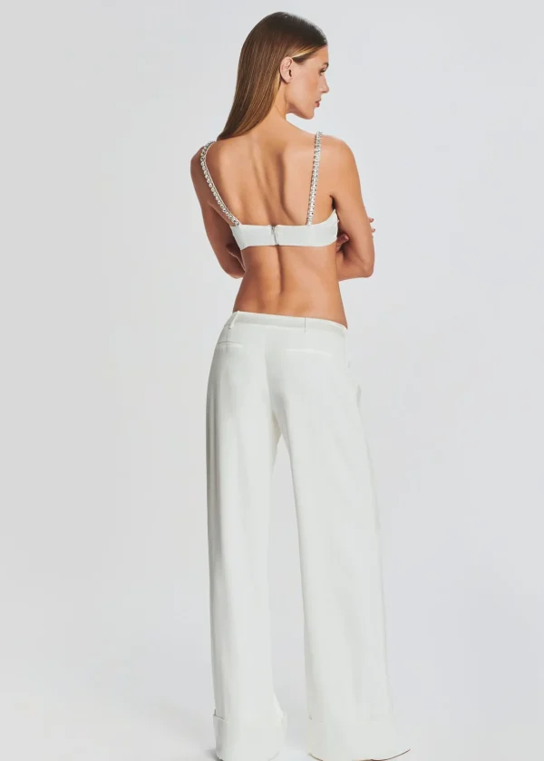 Rehearsal Dinner*Retrofete Zeke Bra White/Crystal