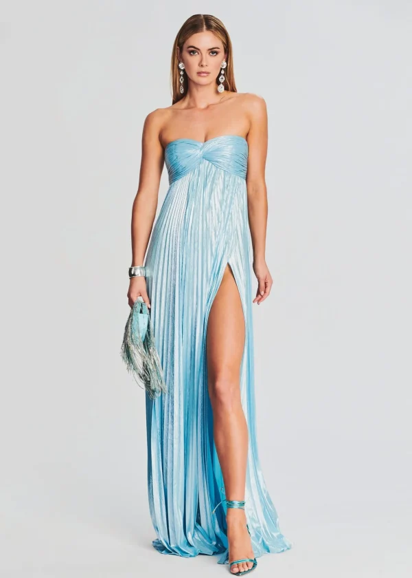 RETROFÊTE*Retrofete Zoa Dress Blue Silver