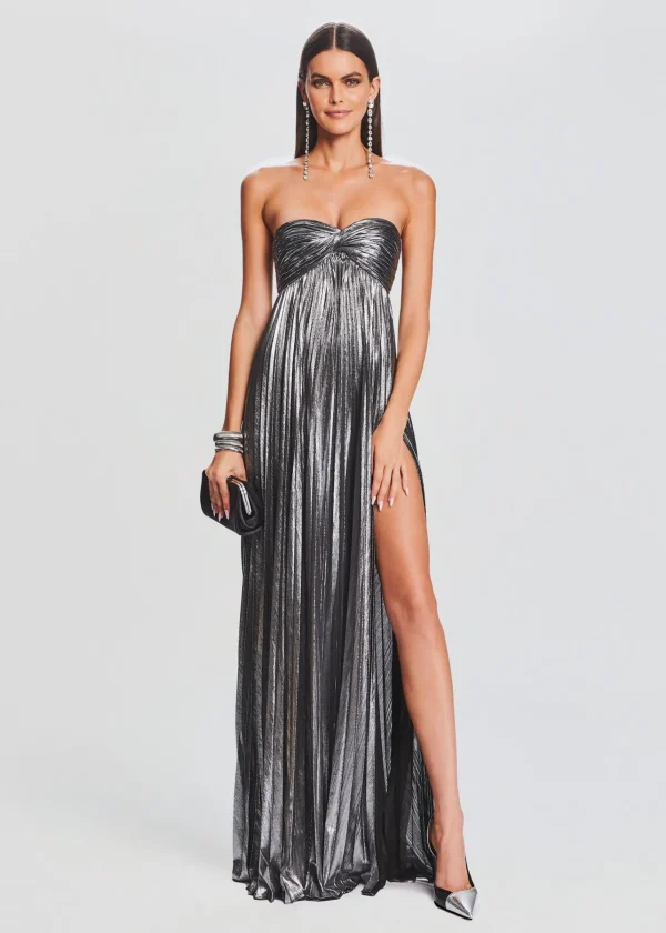 Exclusively Ours*Retrofete Zoa Dress Gunmetal