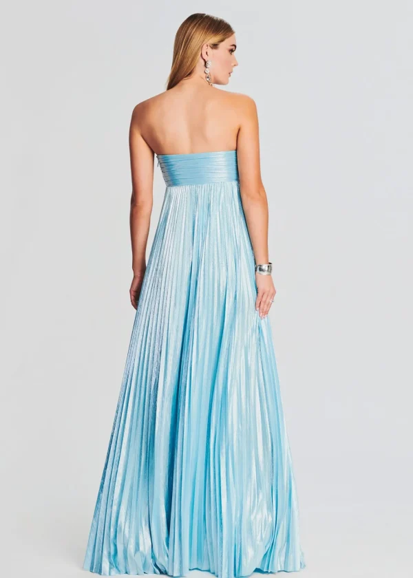 Guest Of*Retrofete Zoa Dress Blue Silver