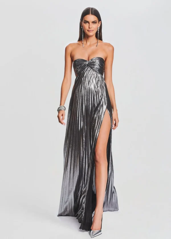 RETROFÊTE*Retrofete Zoa Dress Gunmetal